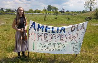 Koncert smyczkowy Amelii Skalskiej – dziękujemy !!! zdjęcie